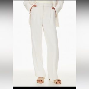 Aritzia Effortless pants in light birch